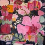 Auch im Dunkeln kann man leuchten, 170 x 150 cm, Acrylfarbe auf LW, 2025
